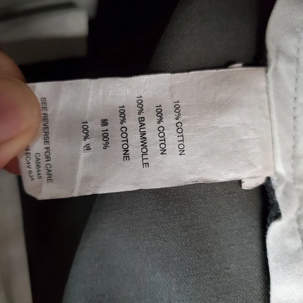 J Crew Men Jeans 31x30 Gray Chino‎ Essential Straight Mid Rise Pockets Casual